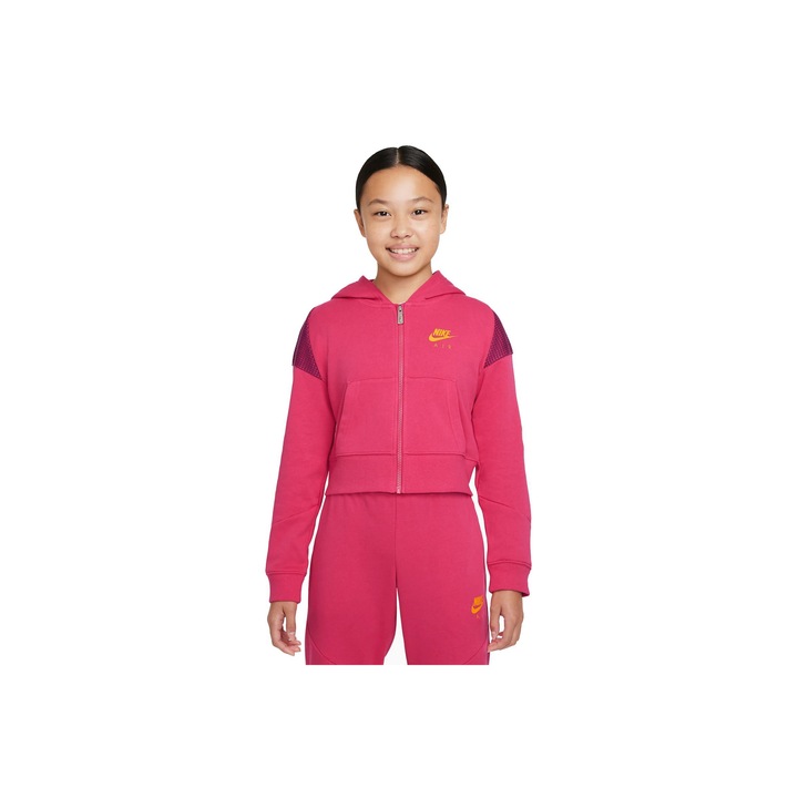 Kapucnis pulóver, Nike G NSW AIR FT FZ HOODIE DM8386666