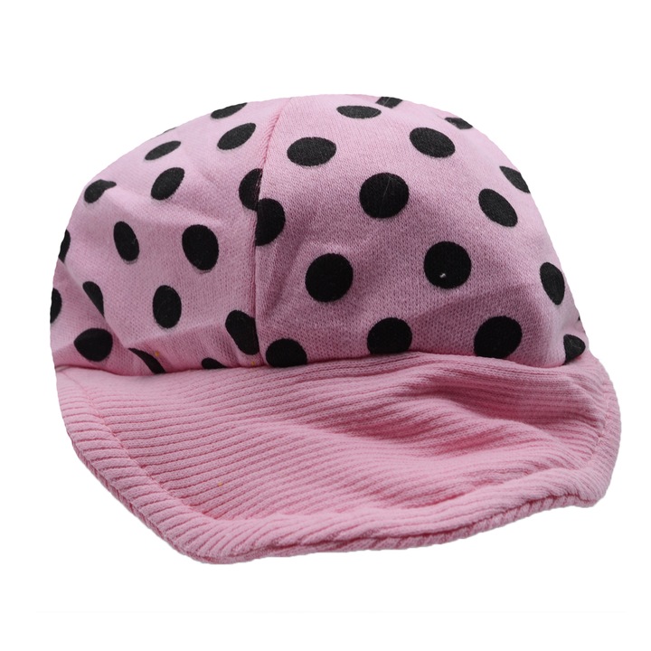 Caciula cu cozoroc pentru fete Mini Junior BTO-91, Roz