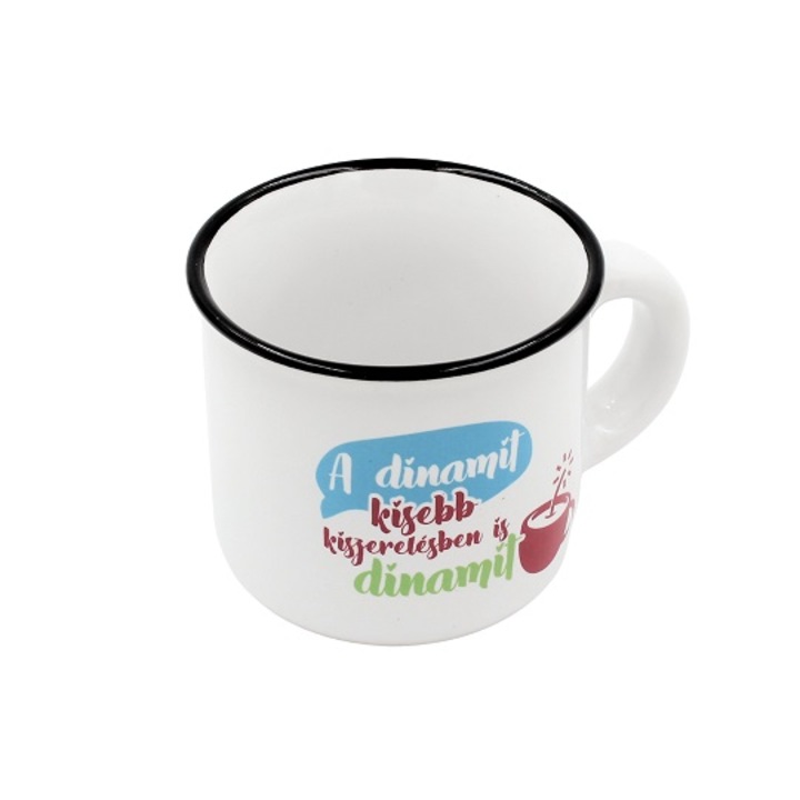 Чаша за еспресо "A dynamite nær kisämätsben is dynamite", 80 ml