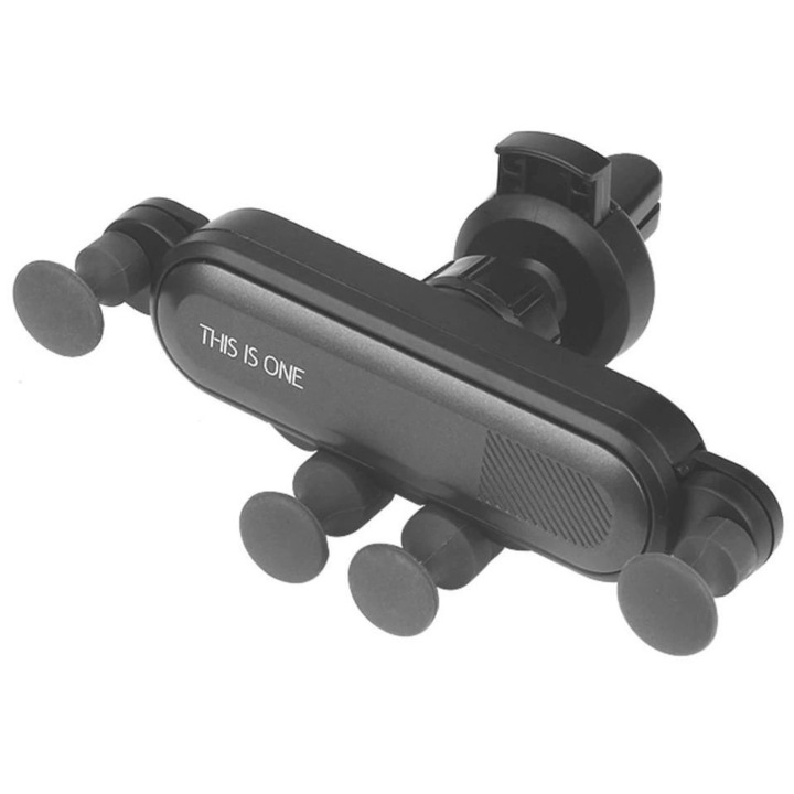 OEM Autós telefontartó, Műanyag, Fekete