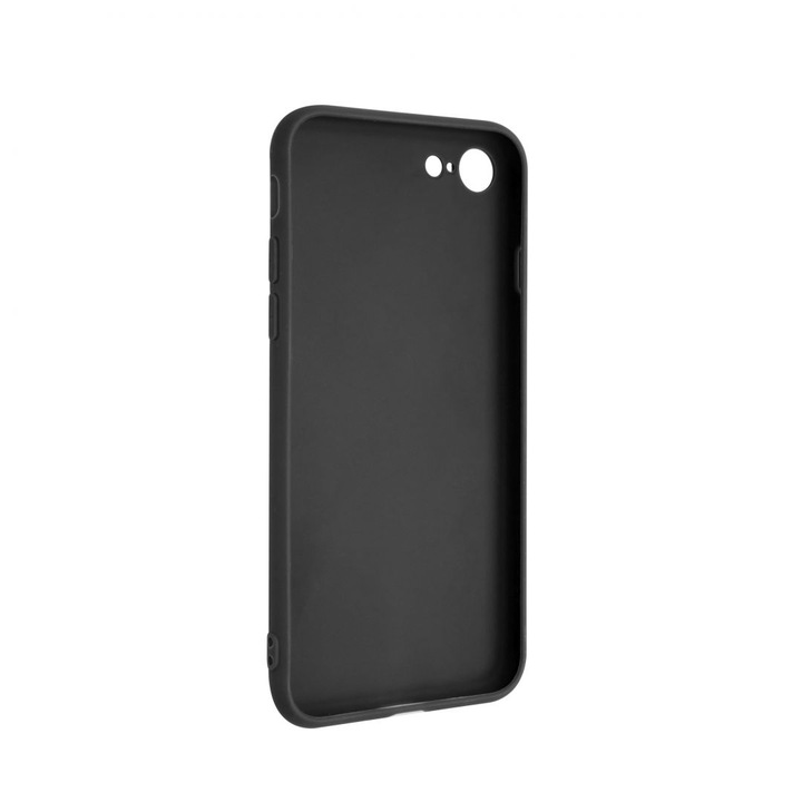 FIXED gumírozott tok Apple iPhone 7/8/SE (2020) készülékhez, fekete, 172290, Mobiltelefon tok
