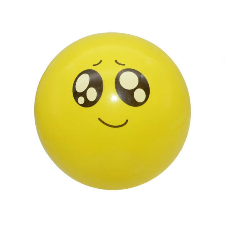 Gumilabda 34 cm Midex 548341, Sárga