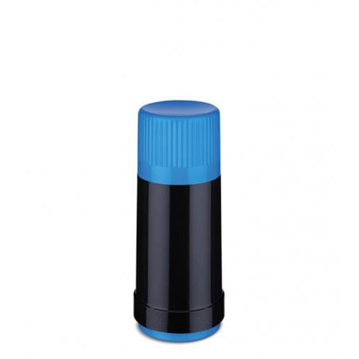 Termos, ROTPUNKT, 0,25L, Albastru/Negru