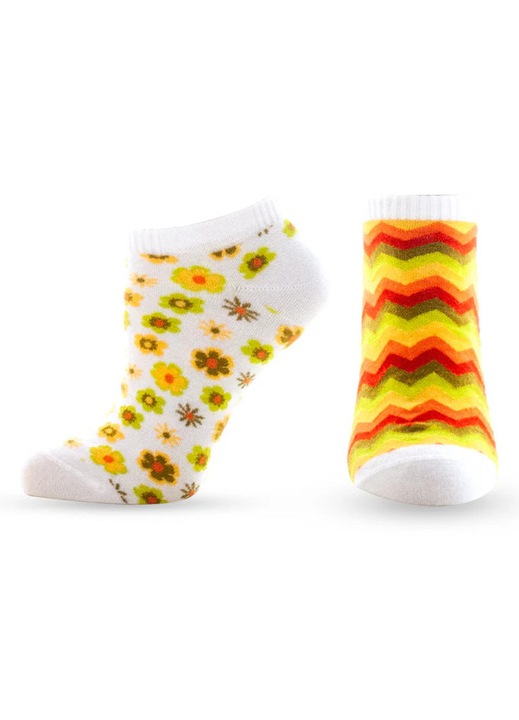 Sosete pentru femei Agiva Happy Foottopia, Bambus, Multicolor