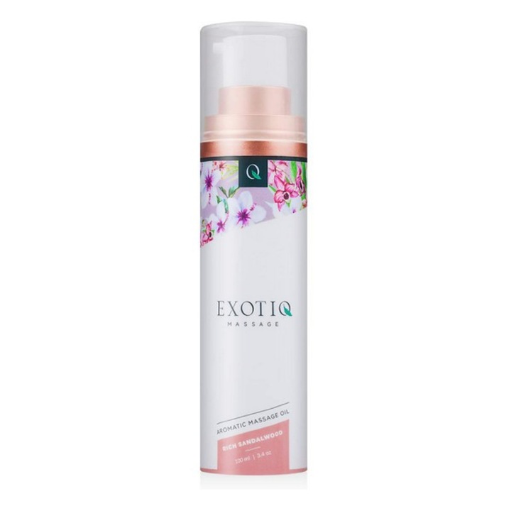 Exotiq Erotikus masszázsolaj, Szantál, 100 ml