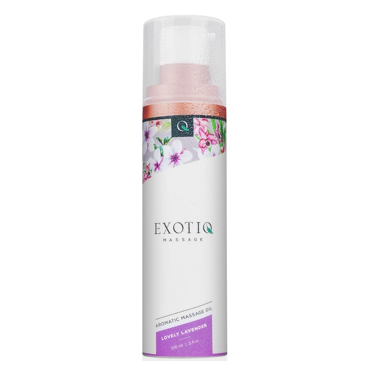 Exotiq Erotikus masszázsolaj, Levendula, 100 ml