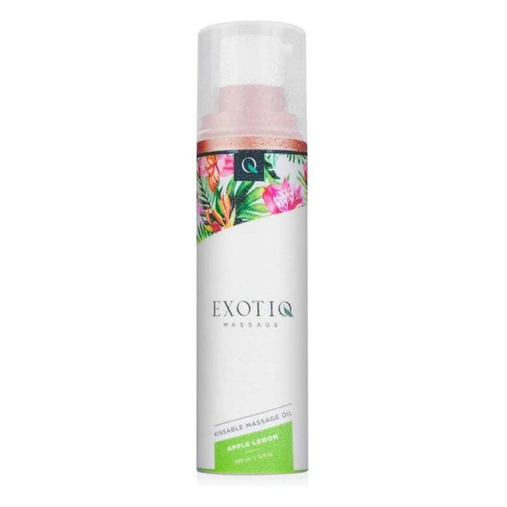 Exotiq Erotikus masszázsolaj, alma és citrom, 100 ml