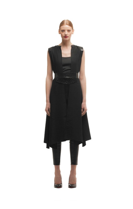 Cardigan MONAHAL, A&S NEGULESCU, Negru, Poliester