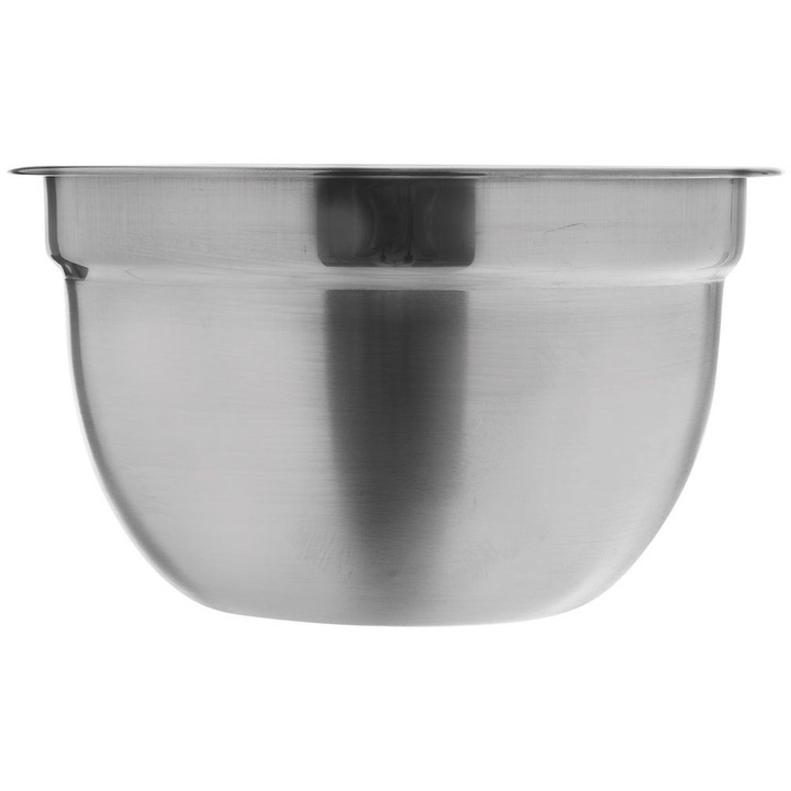 Bol rotund din inox Orion, German, 28 cm, 8 L, Argintiu