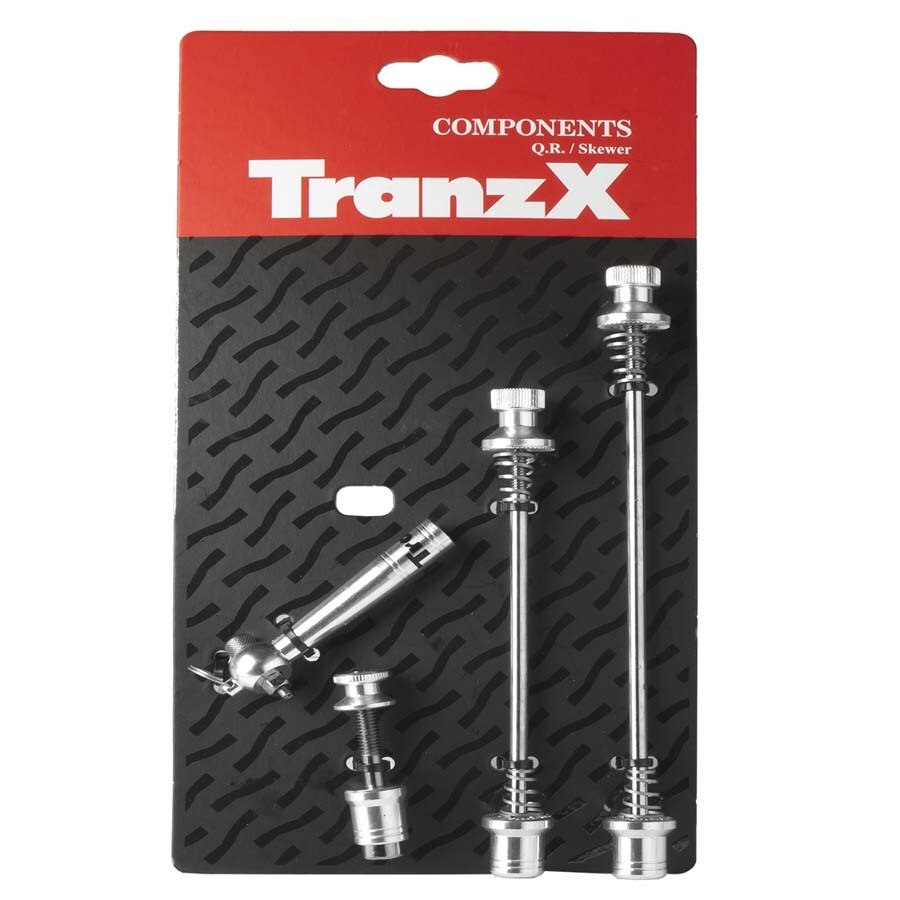 Set QR Antifurt Tranz X , ax fata,spate,colier , Silver