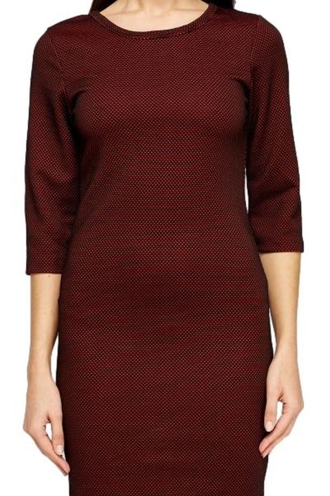 Rochie dama Tutti Frutti Perforated, Rosu, S