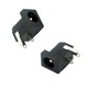 Conector Panou Alimentare, 5.5x2.1mm, Jack, Incarcare, PCB, pentru Electronica, Robotica, Automatica, Negru
