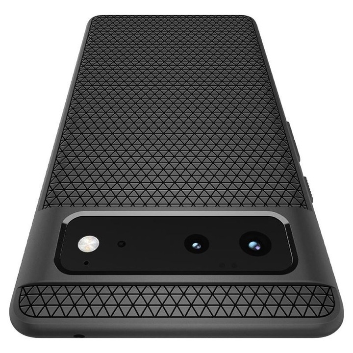Spigen Liquid Air, black - Google Pixel 6, 209993, Mobiltelefon tok