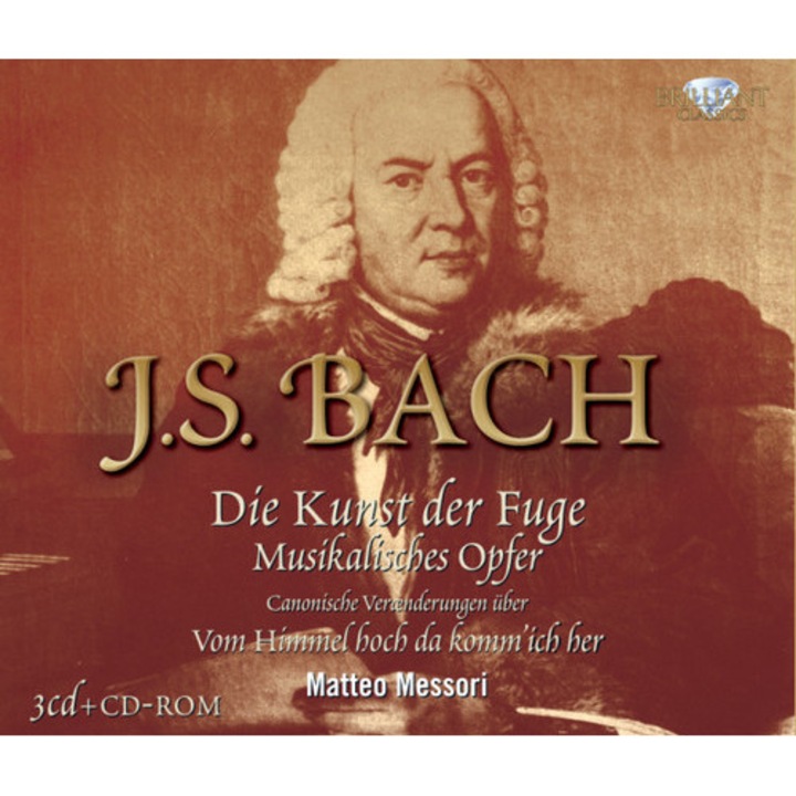 Bach - Die Kunst der Fuge, Musikalisches Opfer, Canonic Variations 3CD