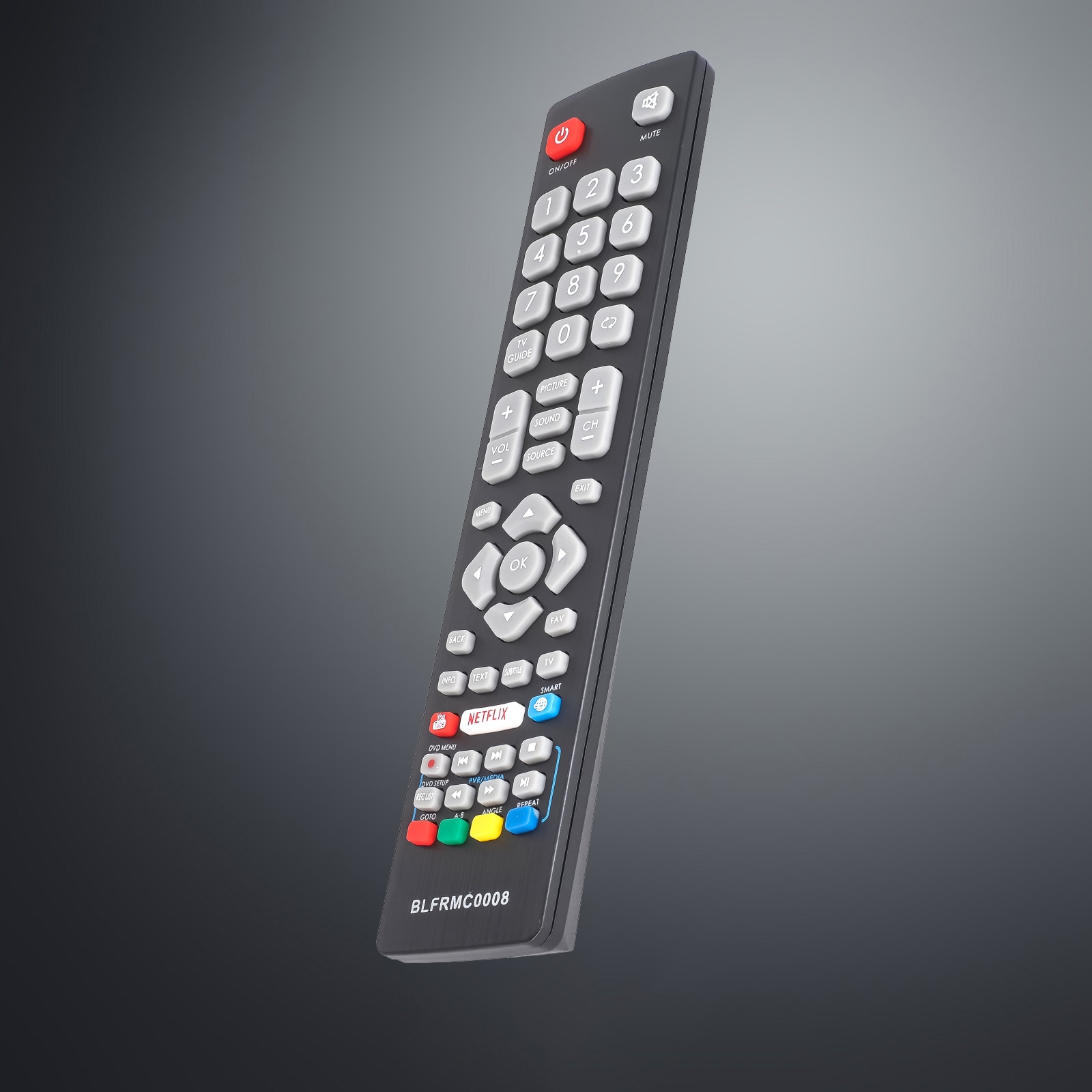 Telecomando Universale BLF/RMC/0008 Per TV Blaupunkt – Tasti Netflix E YouTube Inclusi – Sostituzione VINABTY