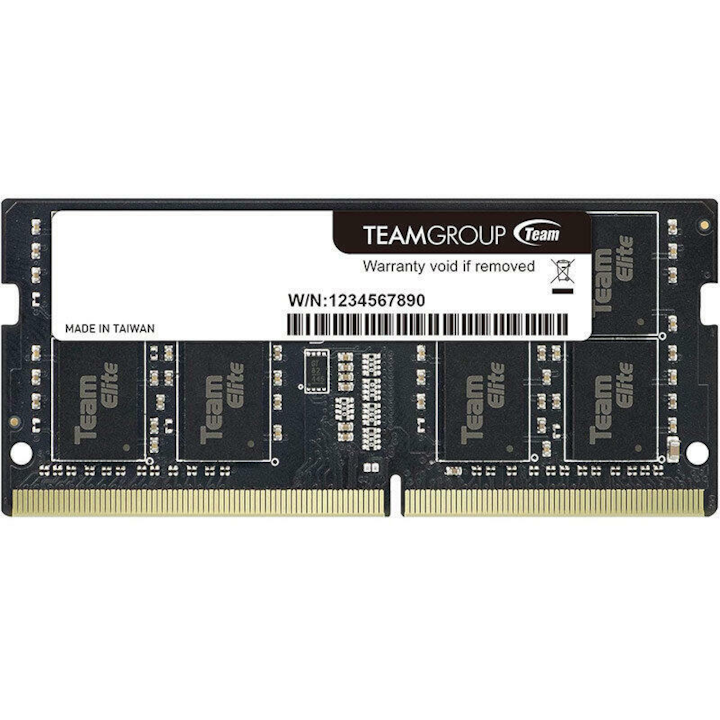 Memorie Team Group Elite DDR4 SO-DIMM 16GB 3200MHz CL22 1.2V TED416G3200C22-S01