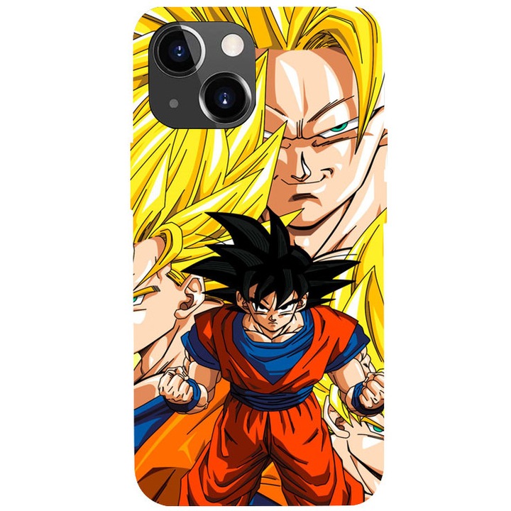 Силиконов калъф Goku Premium за iPhone 13, PH1074B1M723