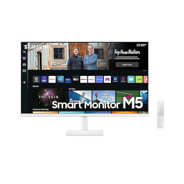 Samsung S32BM501EU SMART monitor 32", FHD, VA, HDR10, HDMI, USB, Bluetooth, Wifi, távirányító, fehér