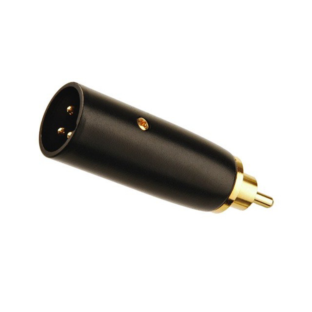 Conector Adaptor XLR-RCA Kacsa Audio MC-928G