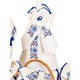Trusou botez traditional albastru