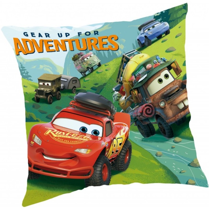 Perna Cars Adventures, 40x40 cm, Multicolor