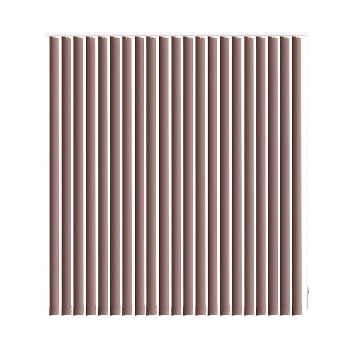 Jaluzele verticale, model ECO V78, dimensiune lamela 12,7 cm, dimensiune finala 200X240CM, sistem complet