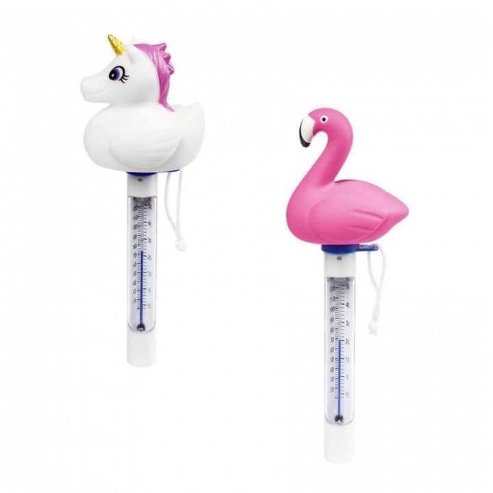 Set 2 termometre pentru piscina, Bestway Flowclear, inaltime 25 cm