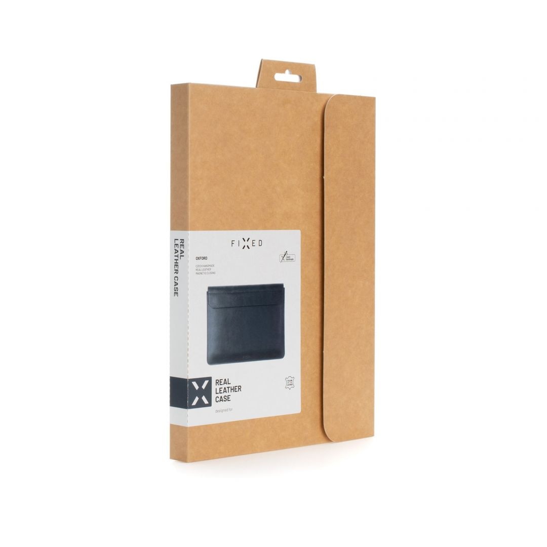 Husa pentru laptop, FIXED, Oxford, Compatibila cu Apple MacBook 12", Albastru
