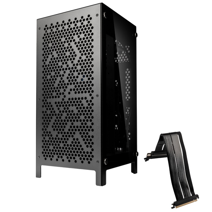 Компютърна кутия Kolink, Rocket Complex Gunmetal, Черен