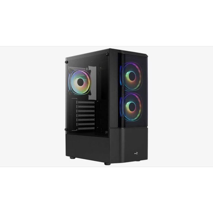 Carcasa Aerocool, RGB, Negru