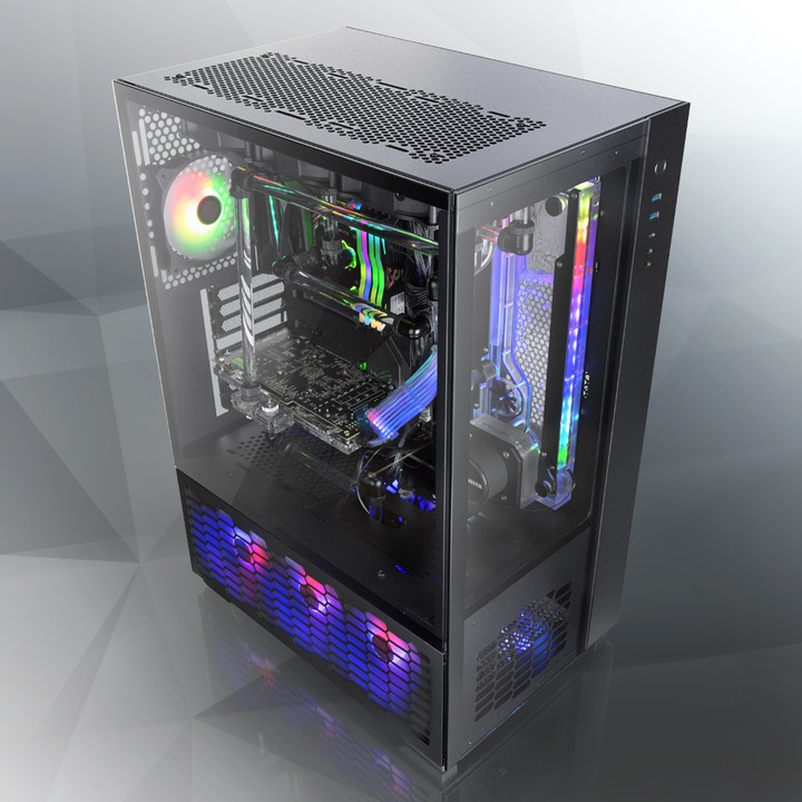 Калъф RAIJINTEK Paean Premium, ATX, черен