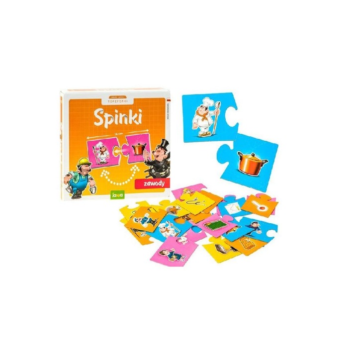 Színes kirakós játék (foglalkozások)