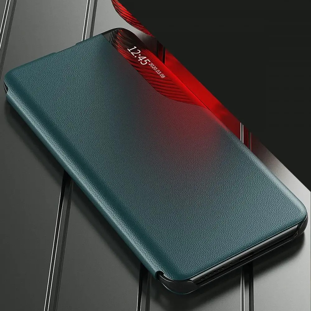 Husa TECH-PROTECT Smart View compatibila cu Xiaomi Redmi Note 11/11S Black