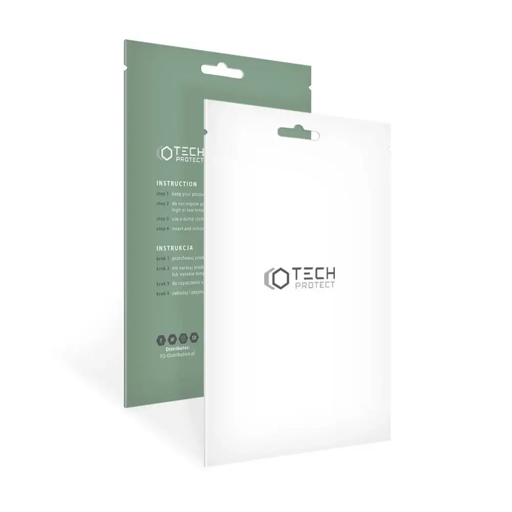 Husa TECH-PROTECT Smart View compatibila cu Xiaomi Redmi Note 11/11S Black