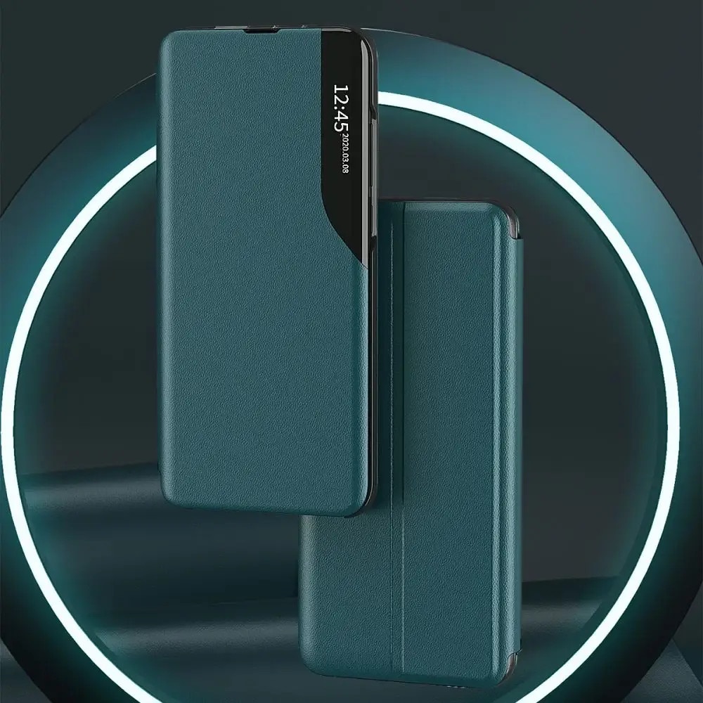 Husa TECH-PROTECT Smart View compatibila cu Xiaomi Redmi Note 11/11S Black