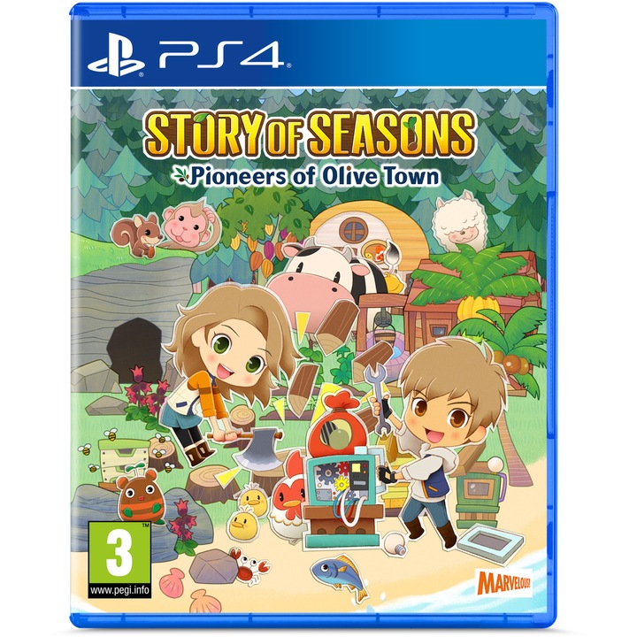 Игра Story of Seasons: Pioneers of Olive Town за PlayStation 4