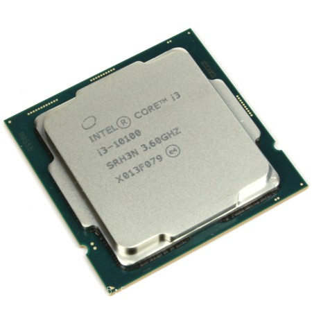 Procesor, INTEL, Core i3-10100, 3.6 GHz, LGA1200, Negru