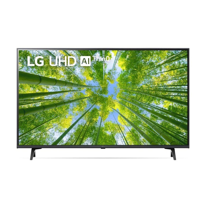 Смарт LED телевизор LG 43UQ80003LB, 108 см, 4K Ultra HD, HDR, webOS ThinQ AI