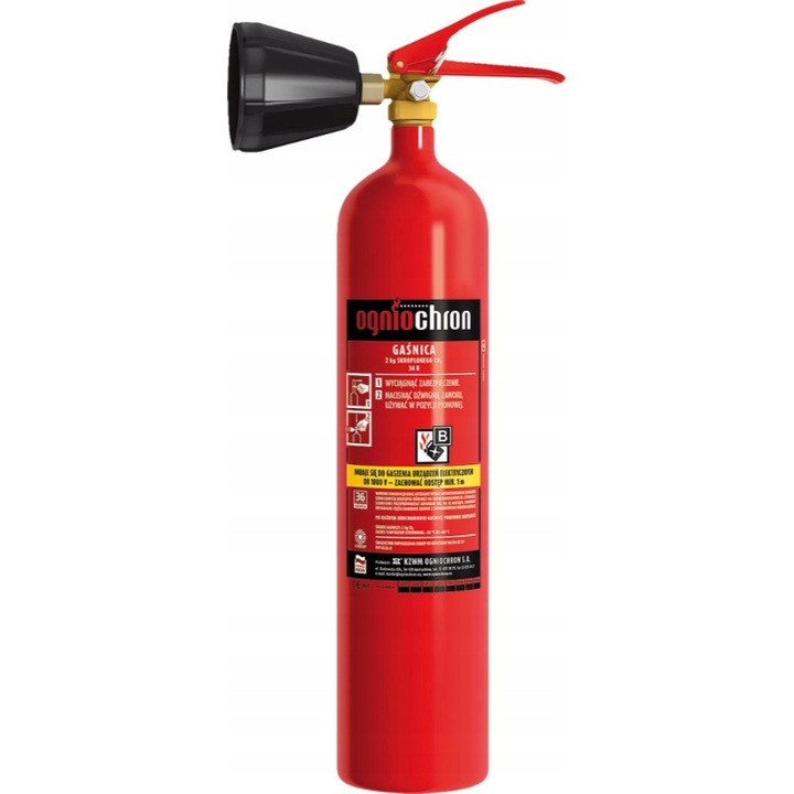 Extinctor -20A °C + 60A °C, 2Kg, Rosu