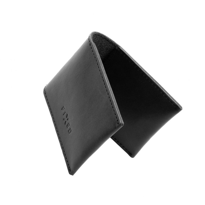 FIXED valódi bőr pénztárca, fekete, 173693, Pénztárca