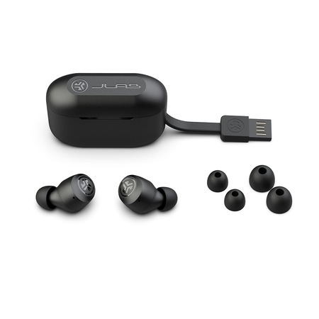 Casti audio In-Ear Jlab GO Air Pop, True Wireless, Negre