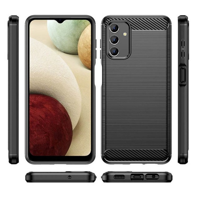 Husa Spate Upzz Carbon Pro Compatibila Cu Samsung Galaxy A13 5G, Negru