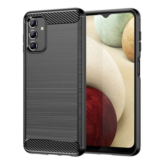 Husa Spate Upzz Carbon Pro Compatibila Cu Samsung Galaxy A13 5G, Negru