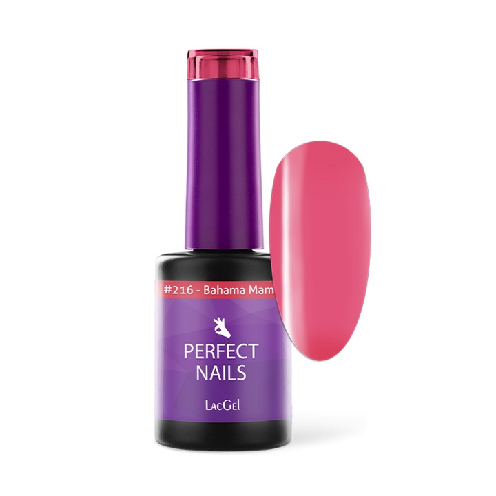 Perfect Nails LacGel 216 Gél Lakk 8ml - Bahama Mama - Tropical Chaos