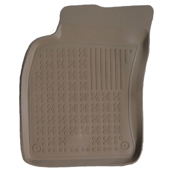 Covorase interior cauciuc Audi A6 Allroad Quattro dupa 04/ 2004 Bej