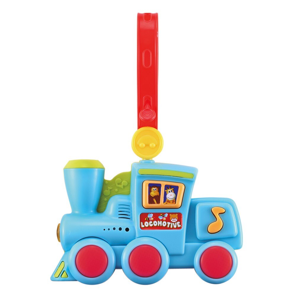 Locomotiva muzicala bebelusi cu lumini - Bino