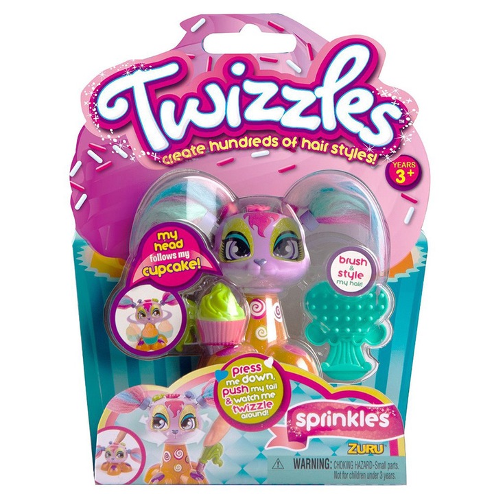 ZURU Twizzles Figura Spinning Sprinkles, 008161-3