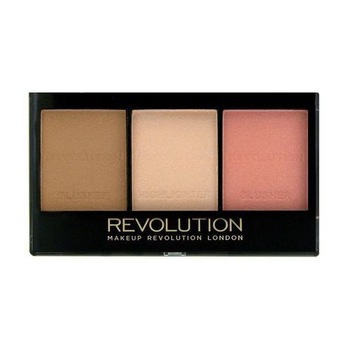 Paleta pentru contur Makeup Revolution Ultra Sculpt & Contour Kit, Ultra Fair C01, 11 g Paleta pentru contur Makeup Revolution Ultra Sculpt & Contour Kit, Ultra Fair C01, 11 g