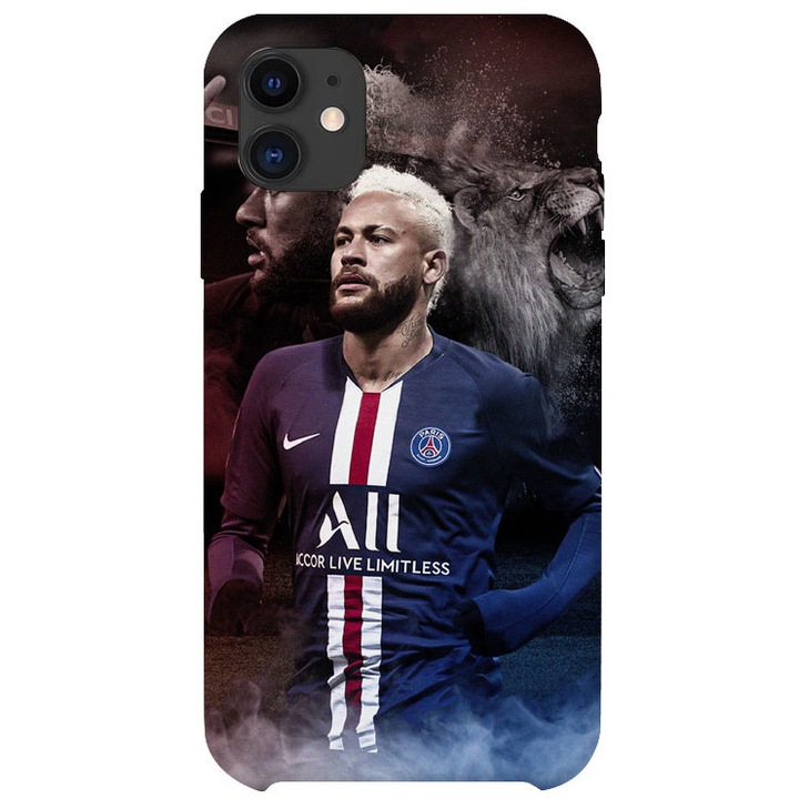Премиум силиконов калъф за iPhone 11, Neymar PSG, PH1672B1M5