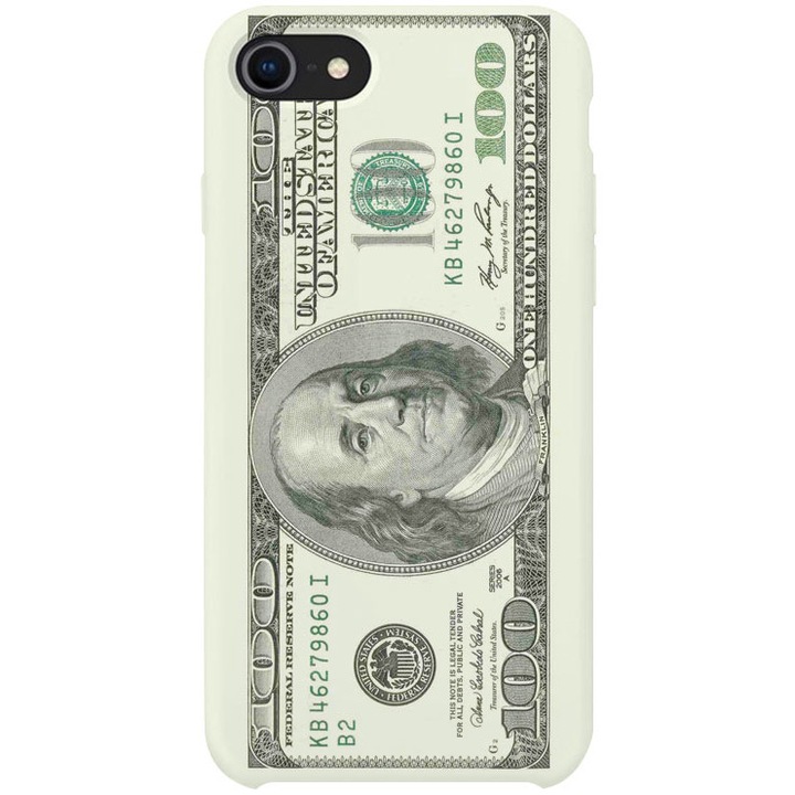 Калъф за iPhone 7, 100 щатски долара, PH1832B1M55, Силиконов